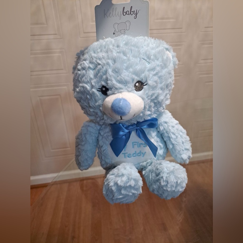 - - Brand New Kelly Baby  Teddy Bear Stuffed Animal 16” My First Teddy.